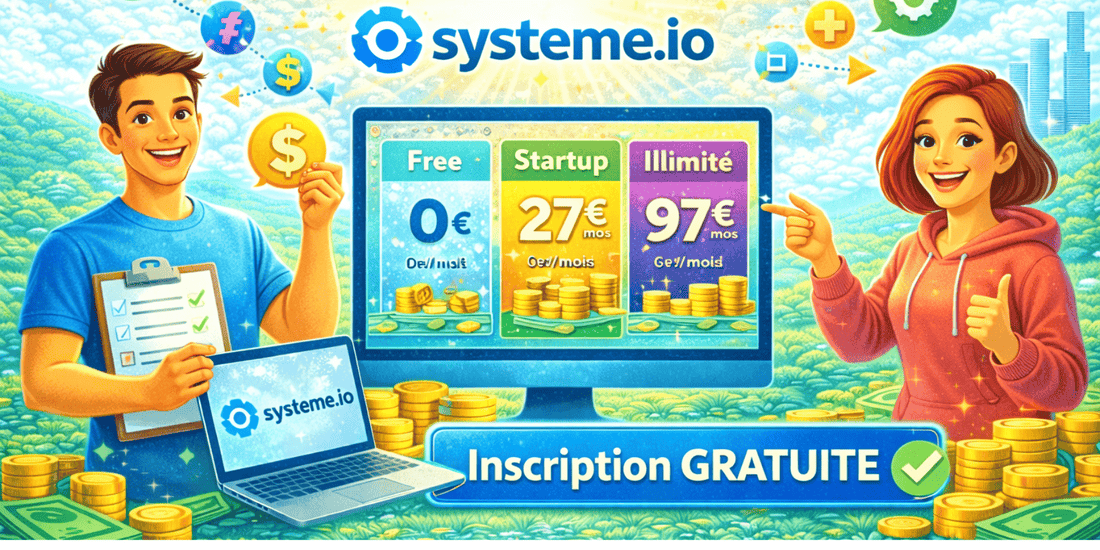 créer une offre tarifaire sur systeme.io