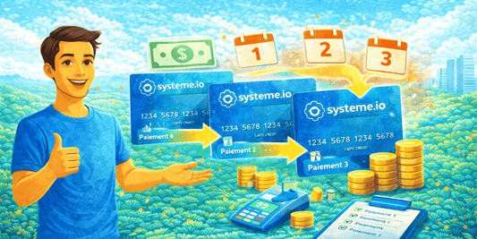 paiement plusieurs fois systeme.io
