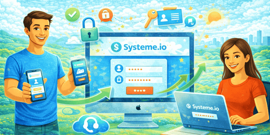systeme io connexion