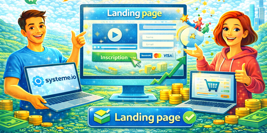 systeme io landing page templates