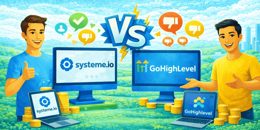 systeme io vs gohighlevel