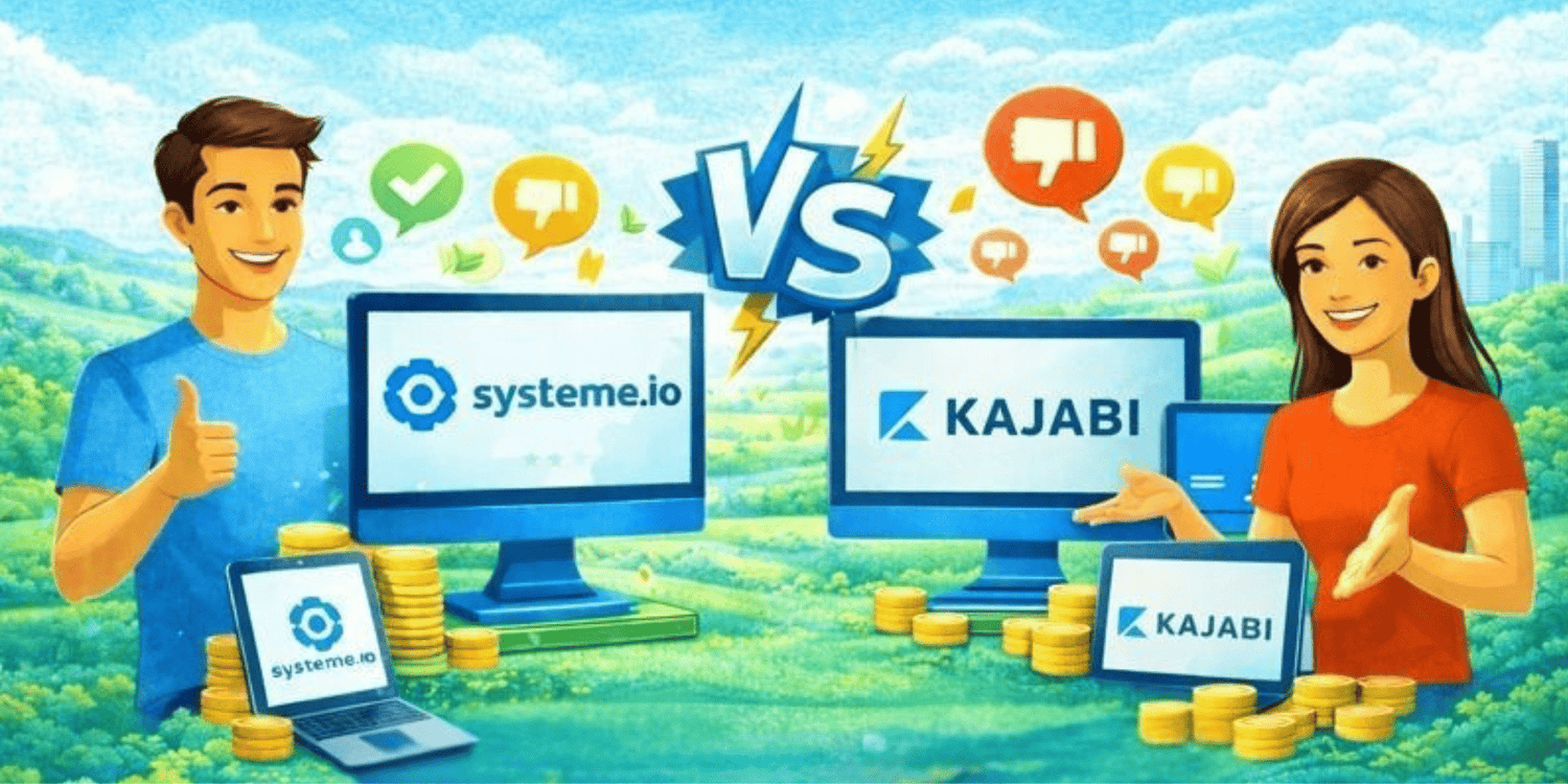 systeme io vs kajabi