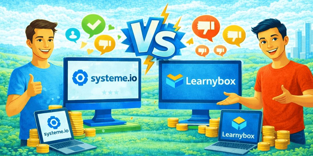 systeme io vs learnybox