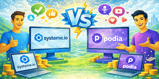 systeme io vs podia