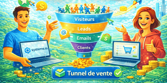 tunnel de vente systeme io